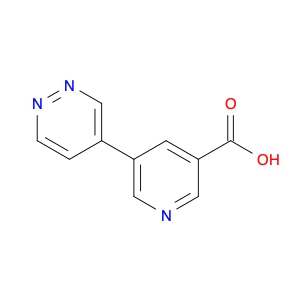 5-(Pyridazin-4-yl)nicotinic acid