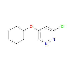 3-Chloro-5-(cyclohexyloxy)pyridazine