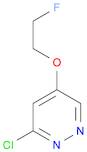 3-Chloro-5-(2-fluoroethoxy)pyridazine