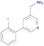 (5-(2-Fluorophenyl)pyridin-3-yl)methanamine