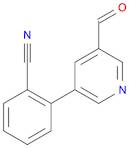 2-(5-Formylpyridin-3-yl)benzonitrile