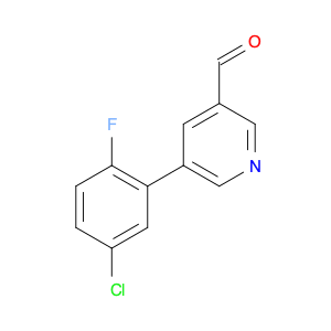 5-(5-Chloro-2-fluorophenyl)nicotinaldehyde