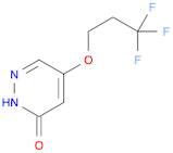 5-(3,3,3-Trifluoropropoxy)pyridazin-3(2H)-one