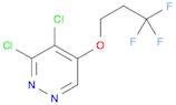 3,4-Dichloro-5-(3,3,3-trifluoropropoxy)pyridazine