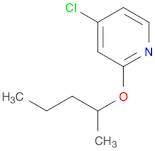 4-Chloro-2-(pentan-2-yloxy)pyridine