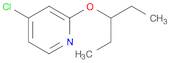 4-Chloro-2-(pentan-3-yloxy)pyridine