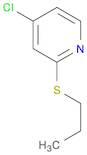 4-Chloro-2-(propylthio)pyridine