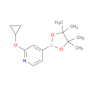 2-Cyclopropoxy-4-(4,4,5,5-tetramethyl-1,3,2-dioxaborolan-2-yl)pyridine