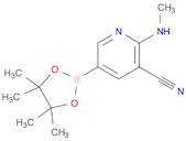 2-(Methylamino)-5-(4,4,5,5-tetramethyl-1,3,2-dioxaborolan-2-yl)nicotinonitrile