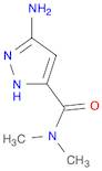 5-Amino-N,N-dimethyl-1H-pyrazole-3-carboxamide