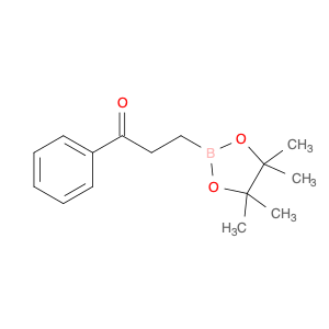 1-Propanone, 1-phenyl-3-(4,4,5,5-tetramethyl-1,3,2-dioxaborolan-2-yl)-