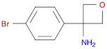 3-(4-Bromophenyl)oxetan-3-amine hydrochloride