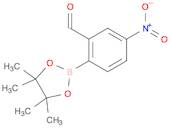 2-Formyl-4-nitrophenylboronic acid pinacol ester