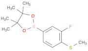 3-Fluoro-4-(methylthio)phenylboronic acid pinacol ester