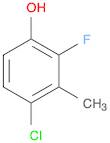 4-Chloro-2-fluoro-3-methylphenol