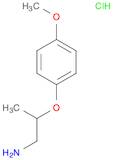 2-(4-Methoxy-phenoxy)-propylamine, HCl