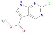 Methyl 2-chloro-7H-pyrrolo[2,3-d]pyrimidine-5-carboxylate