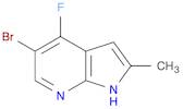 5-bromo-4-fluoro-2-methyl-1H-pyrrolo[2,3-b]pyridine