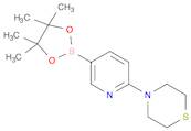 4-[5-(tetramethyl-1,3,2-dioxaborolan-2-yl)pyridin-2-yl]thiomorpholine