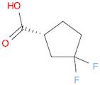 (R)-3,3-Difluorocyclopentanecarboxylic acid