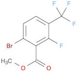 Methyl 6-bromo-2-fluoro-3-(trifluoromethyl)benzoate