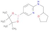 N-(Oxolan-2-ylmethyl)-5-(tetramethyl-1,3,2-dioxaborolan-2-yl)pyridin-2-amine