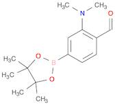 2-(Dimethylamino)-4-(4,4,5,5-tetramethyl-1,3,2-dioxaborolan-2-yl)benzaldehyde