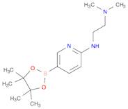 Dimethyl(2-{[5-(tetramethyl-1,3,2-dioxaborolan-2-yl)pyridin-2-yl]amino}ethyl)amine