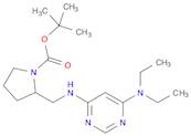 tert-Butyl 2-(((6-(diethylamino)pyrimidin-4-yl)amino)methyl)pyrrolidine-1-carboxylate