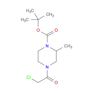 tert-butyl 4-(2-chloroacetyl)-2-methylpiperazine-1-carboxylate