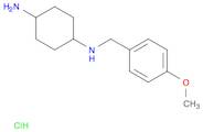 N1-(4-Methoxybenzyl)cyclohexane-1,4-diamine hydrochloride