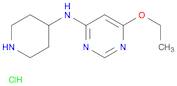 6-Ethoxy-N-(piperidin-4-yl)pyrimidin-4-amine hydrochloride