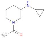 1-(3-(Cyclopropylamino)piperidin-1-yl)ethanone