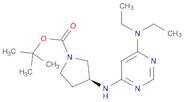 (S)-tert-Butyl 3-((6-(diethylamino)pyrimidin-4-yl)amino)pyrrolidine-1-carboxylate