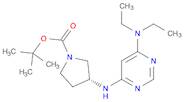 (R)-tert-Butyl 3-((6-(diethylamino)pyrimidin-4-yl)amino)pyrrolidine-1-carboxylate