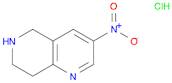 3-Nitro-5,6,7,8-tetrahydro-1,6-naphthyridine hydrochloride