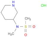 N-methyl-N-(piperidin-3-yl)methanesulfonamidehydrochloride