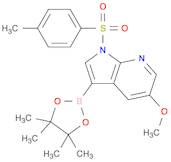 5-methoxy-1-tosyl-7-azaindole-3-boronic acid pinacol ester