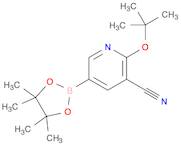 2-tert-Butoxy-5-(4,4,5,5-tetramethyl-1,3,2-dioxaborolan-2-yl)nicotinonitrile