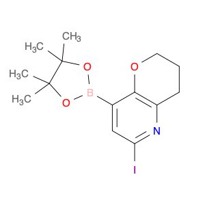 6-Iodo-8-(4,4,5,5-tetramethyl-1,3,2-dioxaborolan-2-yl)-3,4-dihydro-2H-pyrano[3,2-b]pyridine