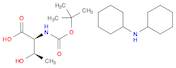 L-Threonine, N-[(1,1-dimethylethoxy)carbonyl]-, compd. withN-cyclohexylcyclohexanamine (1:1)