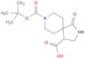 1-Oxo-2,8-Diaza-Spiro[4.5]Decane-4,8-Dicarboxylic Acid 8-Tert-Butyl Ester