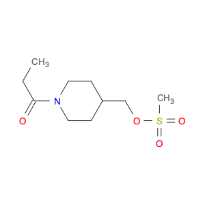 Methanesulfonic Acid 1-Propionyl-Piperidin-4-Ylmethyl Ester