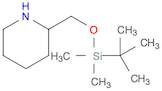 2-{[(tert-butyldimethylsilyl)oxy]methyl}piperidine