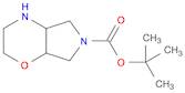 tert-Butyl 3,4,4a,5,7,7a-hexahydro-2H-pyrrolo[3,4-b][1,4]oxazine-6-carboxylate