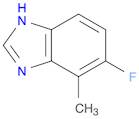 5-Fluoro-4-methylbenzimidazole