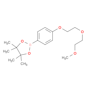 2-{4-[2-(2-methoxyethoxy)ethoxy]phenyl}-4,4,5,5-tetramethyl-1,3,2-dioxaborolane