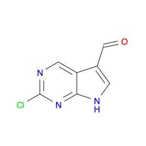 2-Chloro-7H-pyrrolo[2,3-d]pyrimidine-5-carboxaldehyde