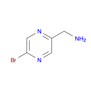 (5-Bromopyrazin-2-yl)methanamine