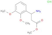 Methyl 3-amino-3-(2,3-dimethoxyphenyl)propanoate hydrochloride